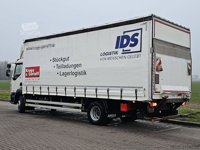 Glidende presenning DAF LF 290 16T TAILLIFT AIRCO