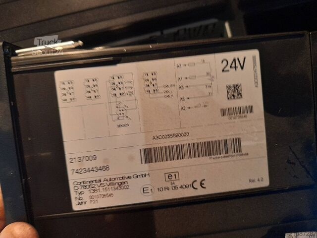 Glidende presenning DAF LF 290 16T TAILLIFT AIRCO