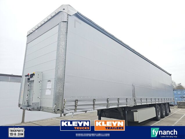 Sliding tarpaulins SCHMITZ SCS 24/L 16.62 EB PALLET BOX LIFT AXLE