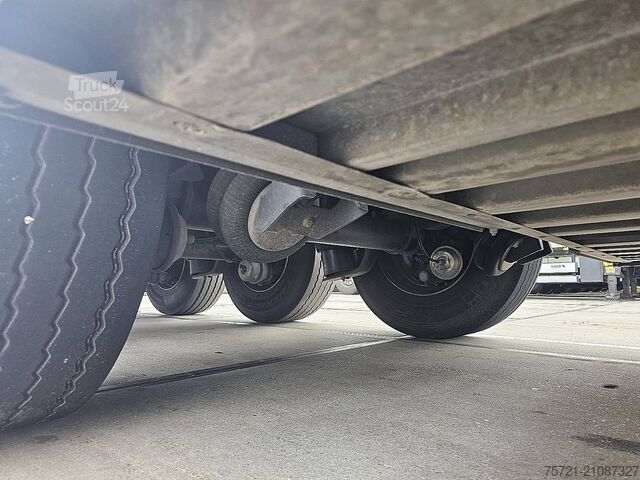 Sliding tarpaulins SCHMITZ SCS 24/L 16.62 EB PALLET BOX LIFT AXLE