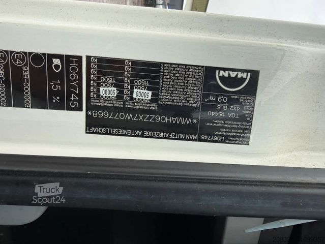 Standaard trekker MAN TGA 18.440 TGA 18.440 4X2 Euro 5 / Low kilometer