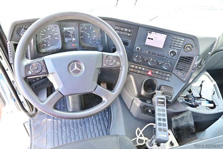 Hákový nosič kontejnerů Mercedes-Benz Arocs 3248  E6 8x4 Retarder Blatt Blatt Alufelgen
