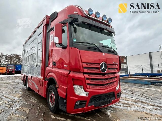 Veewagen MERCEDES-BENZ Benz Actros 2551/Viehtransporter/Finkl 3 Stock