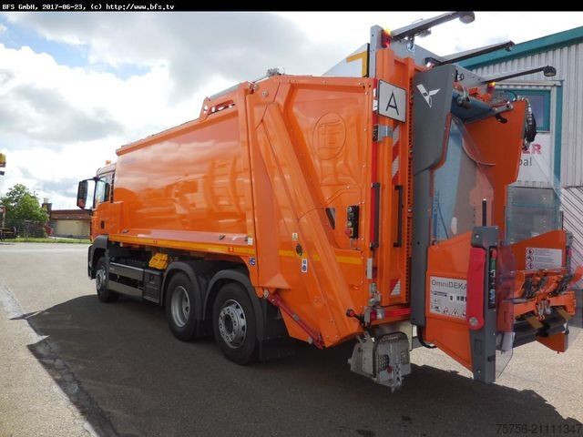 Müllwagen MAN TGS 26.320 6X2-2 BL HS HL Olympus 21W - Omni-DEK