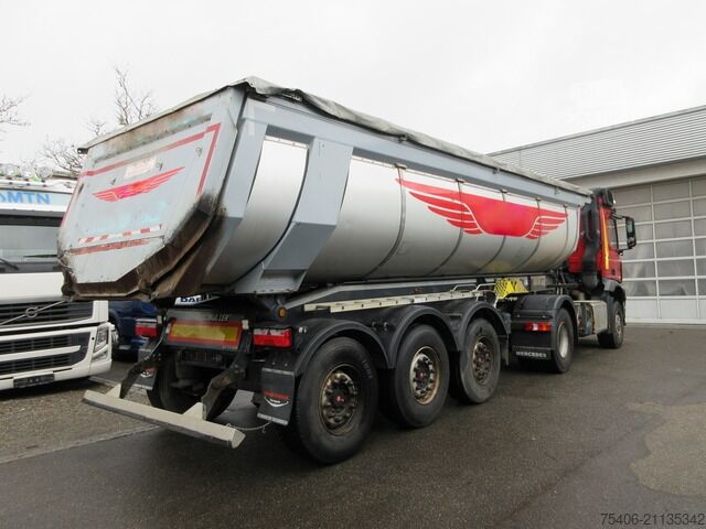 Semirimorchio ribaltabile schwarzmüller Kippmulde, Liftachse