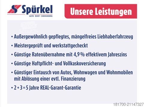 Lakóautó VanTourer 600 D *bis 5 Tage*Probewohnen*