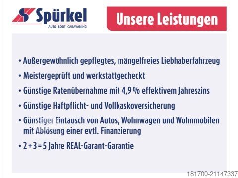 Lakóautó VanTourer 600 D *bis 5 Tage*Probewohnen*