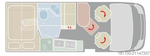 Lakóautó VanTourer 600 D *bis 5 Tage*Probewohnen*