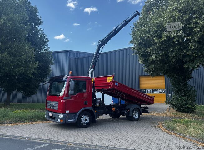 Autožeriav MAN TGL 8.210 - Kran HIAB - 60 TKm