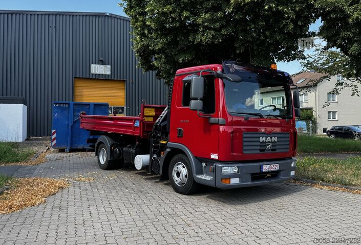 Autožeriav MAN TGL 8.210 - Kran HIAB - 60 TKm