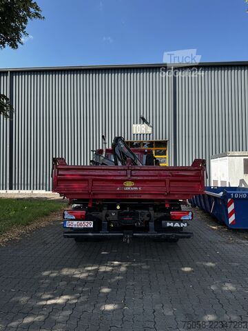 Autožeriav MAN TGL 8.210 - Kran HIAB - 60 TKm
