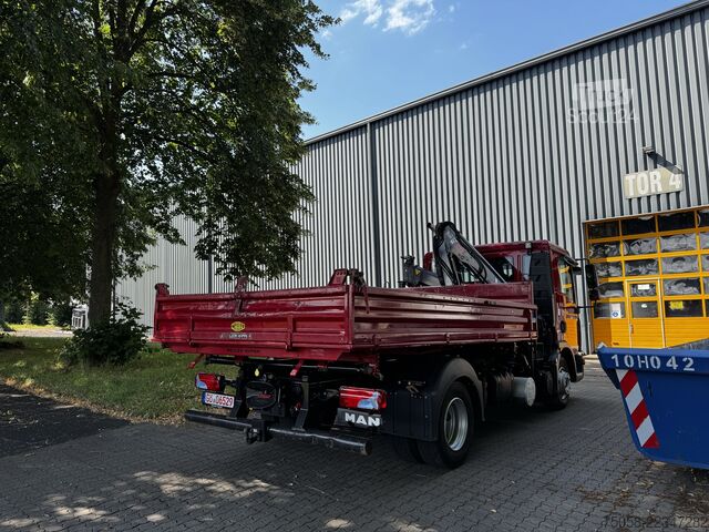 Autožeriav MAN TGL 8.210 - Kran HIAB - 60 TKm