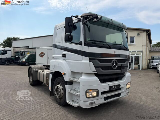 Tracteur routier standard Mercedes-Benz Axor 1840 Kipphydraulik Euro 5 Klima Blatt Luft