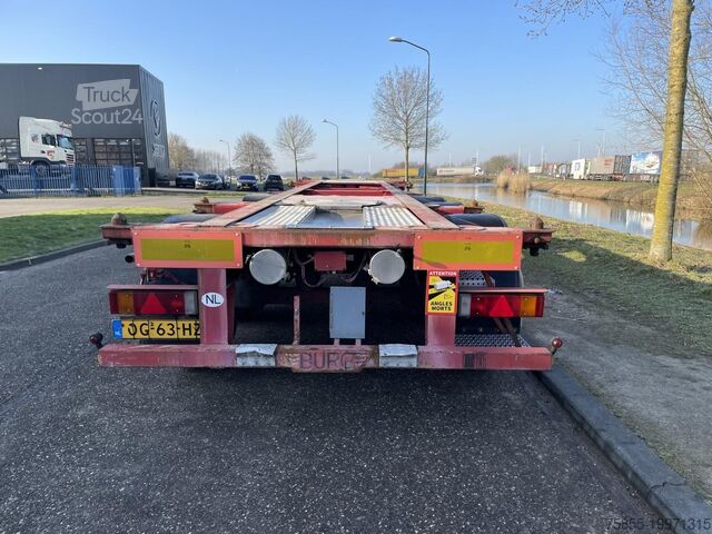 Μεταφορά εμπορευματοκιβωτίων Burg BPO 12-27 CCXGX-00 20/30 FT Chassis / ADR / BPW...