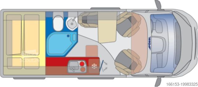 Автодім PÖSSL Summit Shine 600 RS Plus Fiat 140 PS 4 Sitze 10