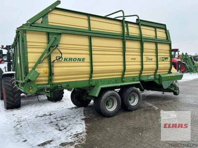 Vagón cargador Krone GEBR. TITAN 6/48 GL LADEWAGEN