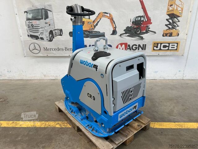 Rüttelplatte Weber CR 9 Hatz-Diesel Rüttelplatte 736kg / DEMO