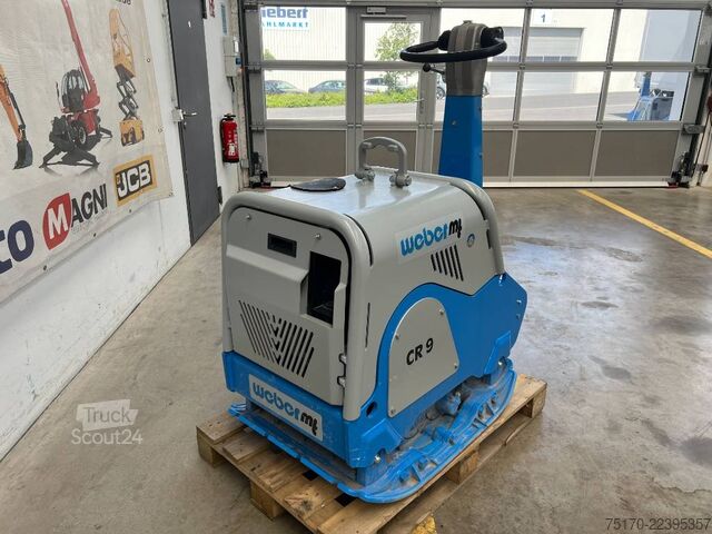 Rüttelplatte Weber CR 9 Hatz-Diesel Rüttelplatte 736kg / DEMO