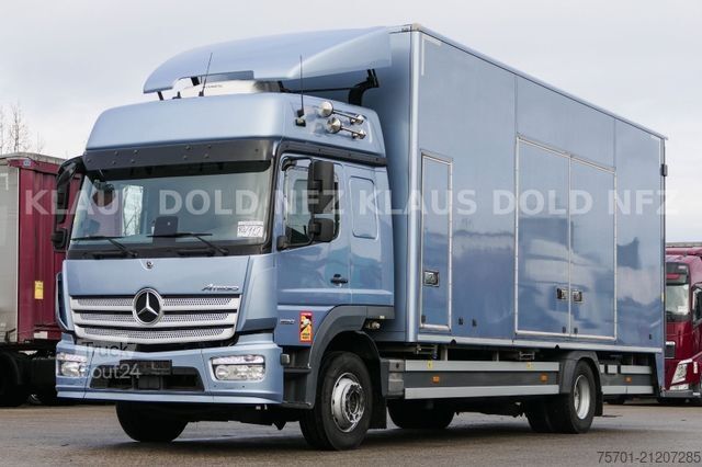 Autodraagtruck MERCEDES-BENZ Atego 1530 geschloss. Autotransp. Standklima Eu6
