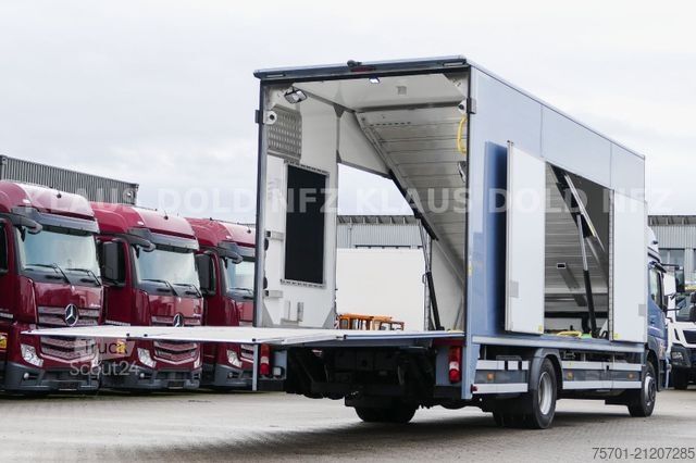 Autodraagtruck MERCEDES-BENZ Atego 1530 geschloss. Autotransp. Standklima Eu6