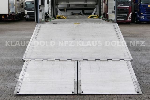 Autodraagtruck MERCEDES-BENZ Atego 1530 geschloss. Autotransp. Standklima Eu6