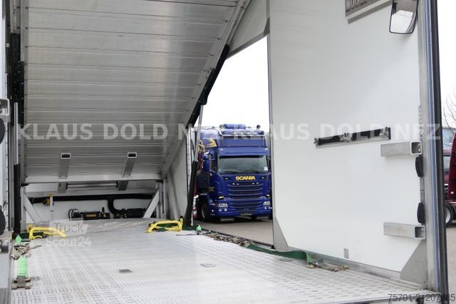 Autodraagtruck MERCEDES-BENZ Atego 1530 geschloss. Autotransp. Standklima Eu6