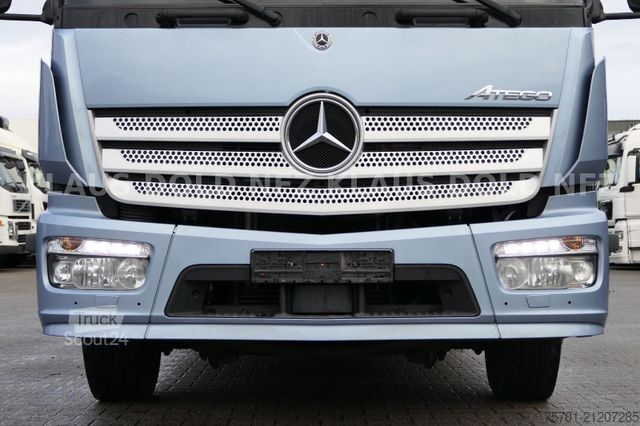 Autodraagtruck MERCEDES-BENZ Atego 1530 geschloss. Autotransp. Standklima Eu6