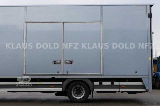 Autodraagtruck MERCEDES-BENZ Atego 1530 geschloss. Autotransp. Standklima Eu6