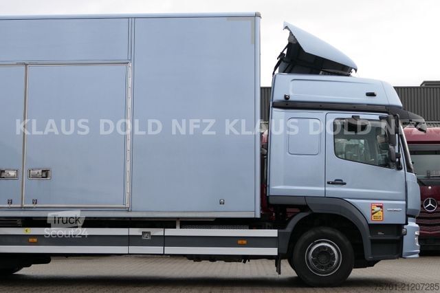 Autodraagtruck MERCEDES-BENZ Atego 1530 geschloss. Autotransp. Standklima Eu6