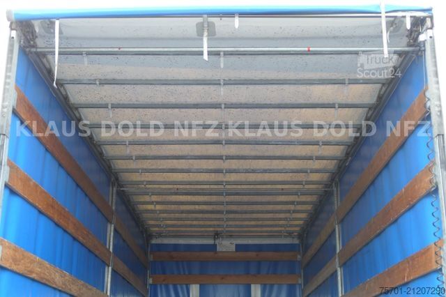 Flatbed truck with tarp MAN TGX 18.440 Pritsche Plane Bordwände LBW Euro 5