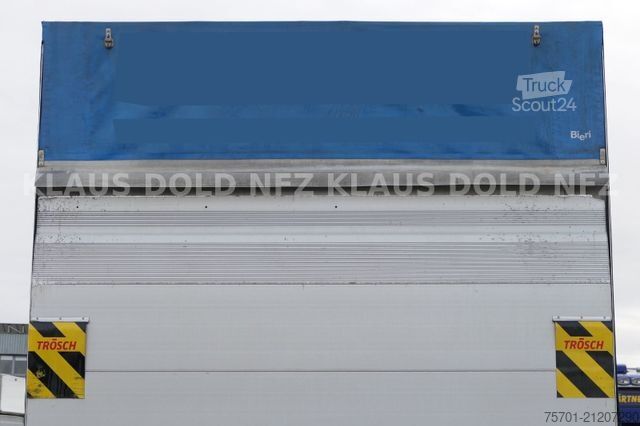 Flatbed truck with tarp MAN TGX 18.440 Pritsche Plane Bordwände LBW Euro 5