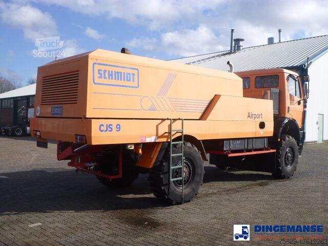 Schneeräumer Mercedes SK 2031 4x4x4 Schmidt CJS9 airport sweeper snow...