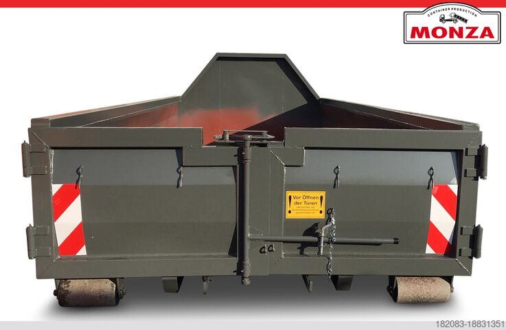 Roll-off kontajner Monza 10,4m³ - BOS - Doppelflügeltür