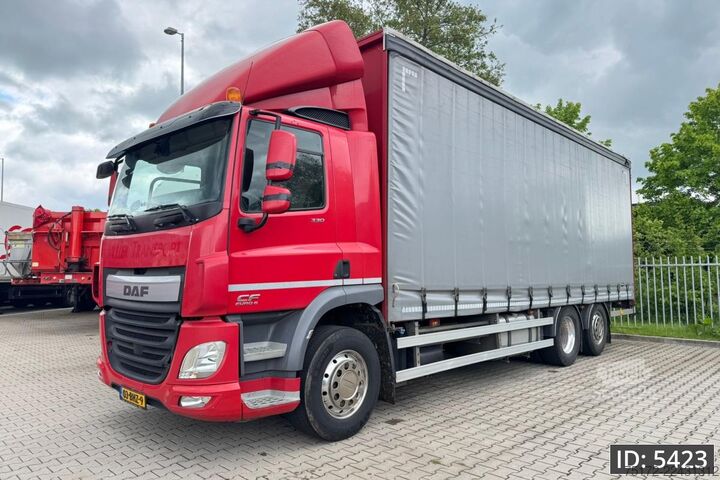 Lona corredera DAF CF 330 Day Cab, Euro 6, 6x2 / Broken engine! / ...