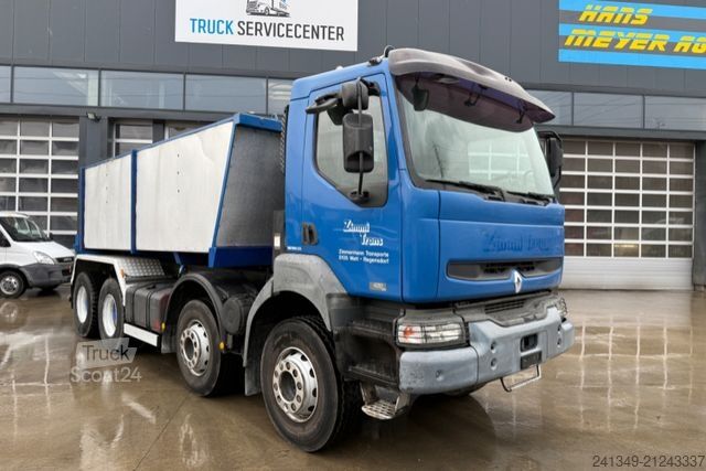 Tipper truck RENAULT Kerax 420 8x4 Thermokipper