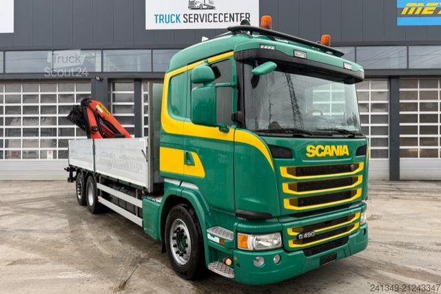 Tovorna dvigalka na tovornjaku SCANIA G490 6x2 PK18002-4