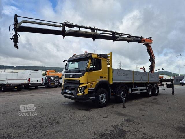 Platós teherautó Volvo FMX