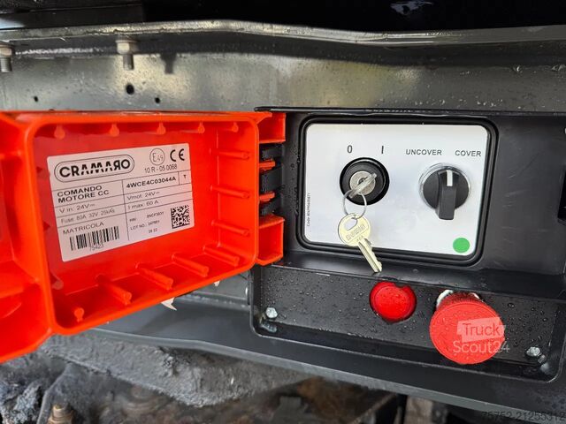 Tipper Schmitz Cargobull SKI 24 SL 28m3 Stalen kipper Liftas Automatisch...