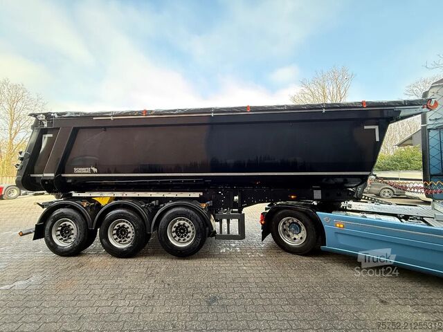 Tipper Schmitz Cargobull SKI 24 SL 28m3 Stalen kipper Liftas Automatisch...