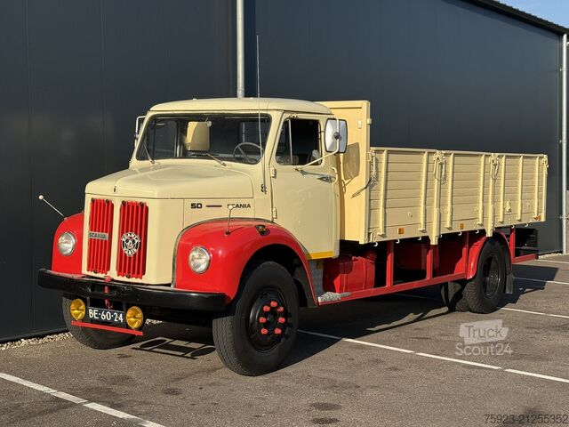 Платформа за зареждане Scania 50 L5046 – 4x2 classic oldtimer open box truck