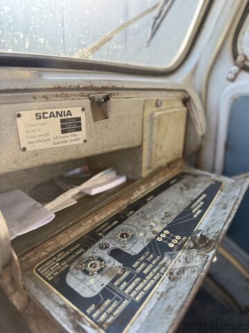 Платформа за зареждане Scania 50 L5046 – 4x2 classic oldtimer open box truck