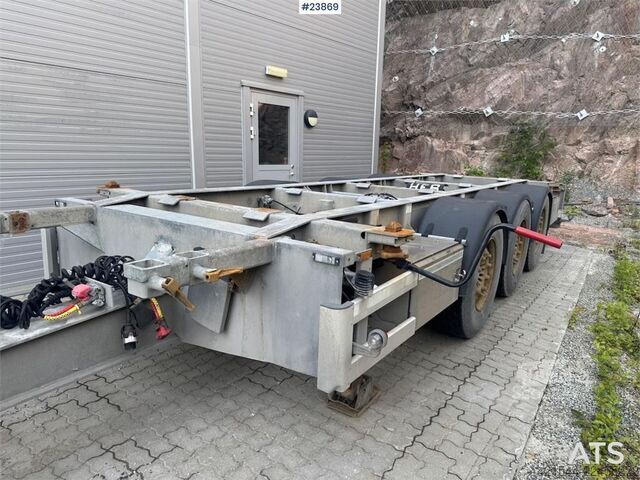 Transporte de contenedores HFR Container Trailer – Delivered with New Roadworthin