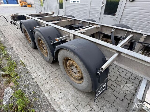 Transporte de contenedores HFR Container Trailer – Delivered with New Roadworthin