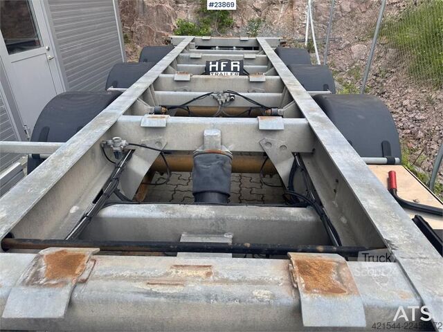 Transporte de contenedores HFR Container Trailer – Delivered with New Roadworthin
