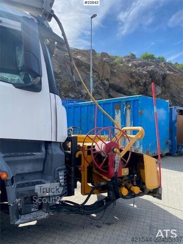Blender Mercedes-Benz Arocs 8x4 with a AMV 7450H concrete spraying super