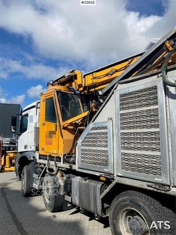 Blender Mercedes-Benz Arocs 8x4 with a AMV 7450H concrete spraying super