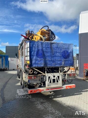 Blender Mercedes-Benz Arocs 8x4 with a AMV 7450H concrete spraying super