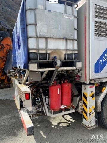 Blender Mercedes-Benz Arocs 8x4 with a AMV 7450H concrete spraying super