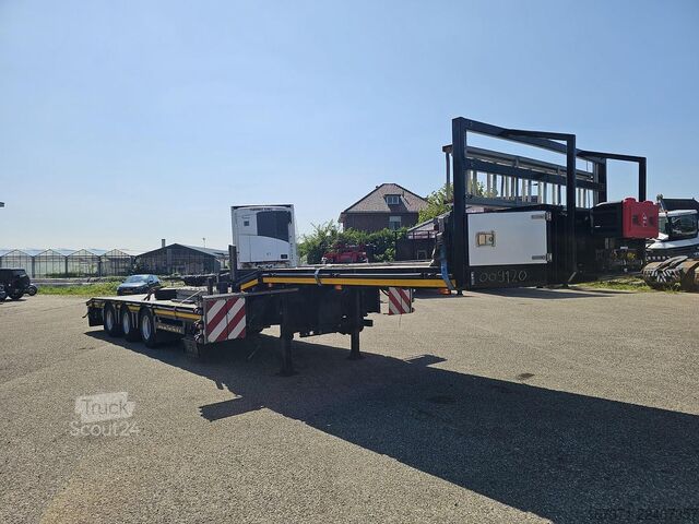 Låg lastare BROSHUIS E 2190/27 / SEMI LOWLOADER/ 6 MTR EXTENDIBLE/SA...