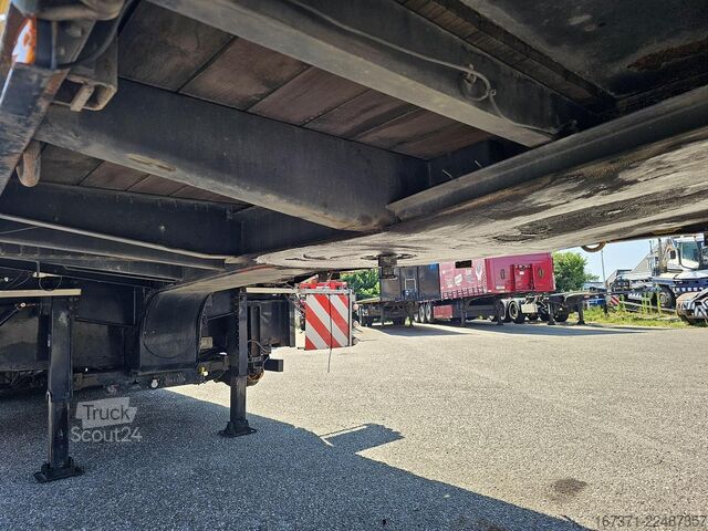 Låg lastare BROSHUIS E 2190/27 / SEMI LOWLOADER/ 6 MTR EXTENDIBLE/SA...